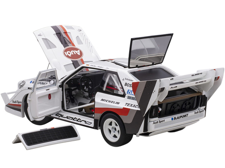 Audi Quattro S1 #1 Walter Roehrl Winner Pikes Peak (1987) 1/18 Model Car by Autoart-1