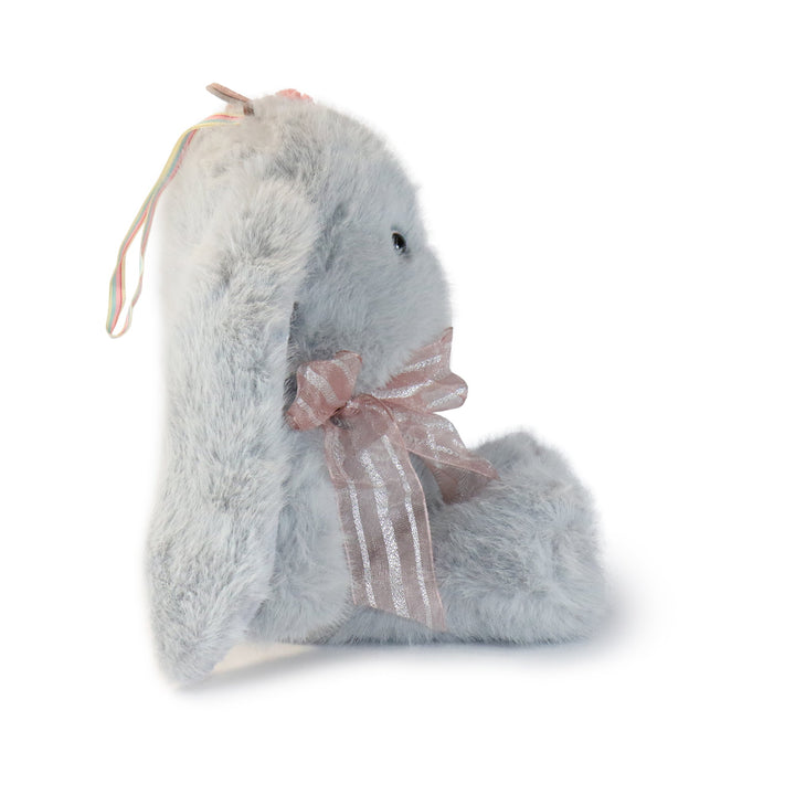 13-inch Wobbles Bunny with Pink Bow