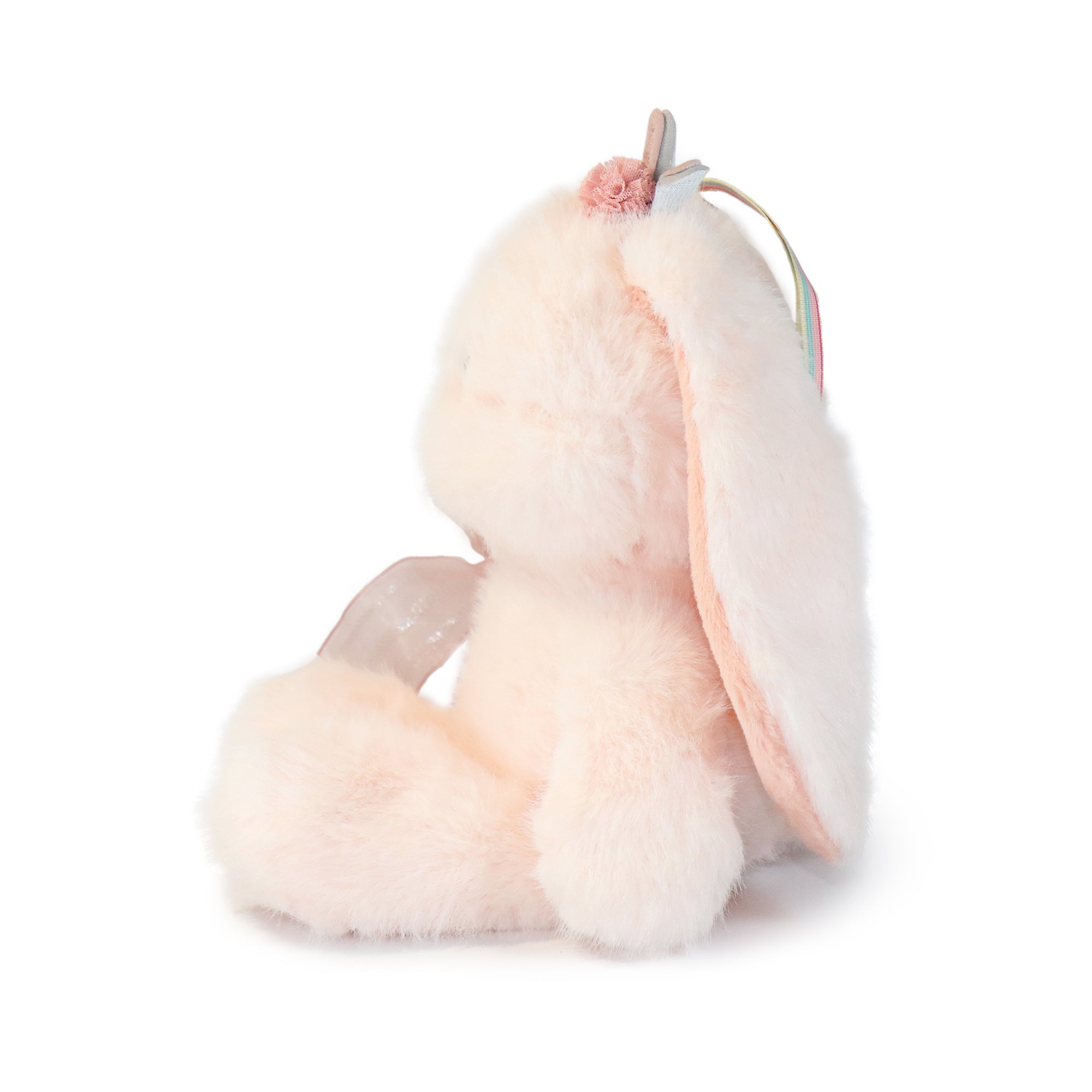 13-inch Wobbles Bunny with Pink Bow