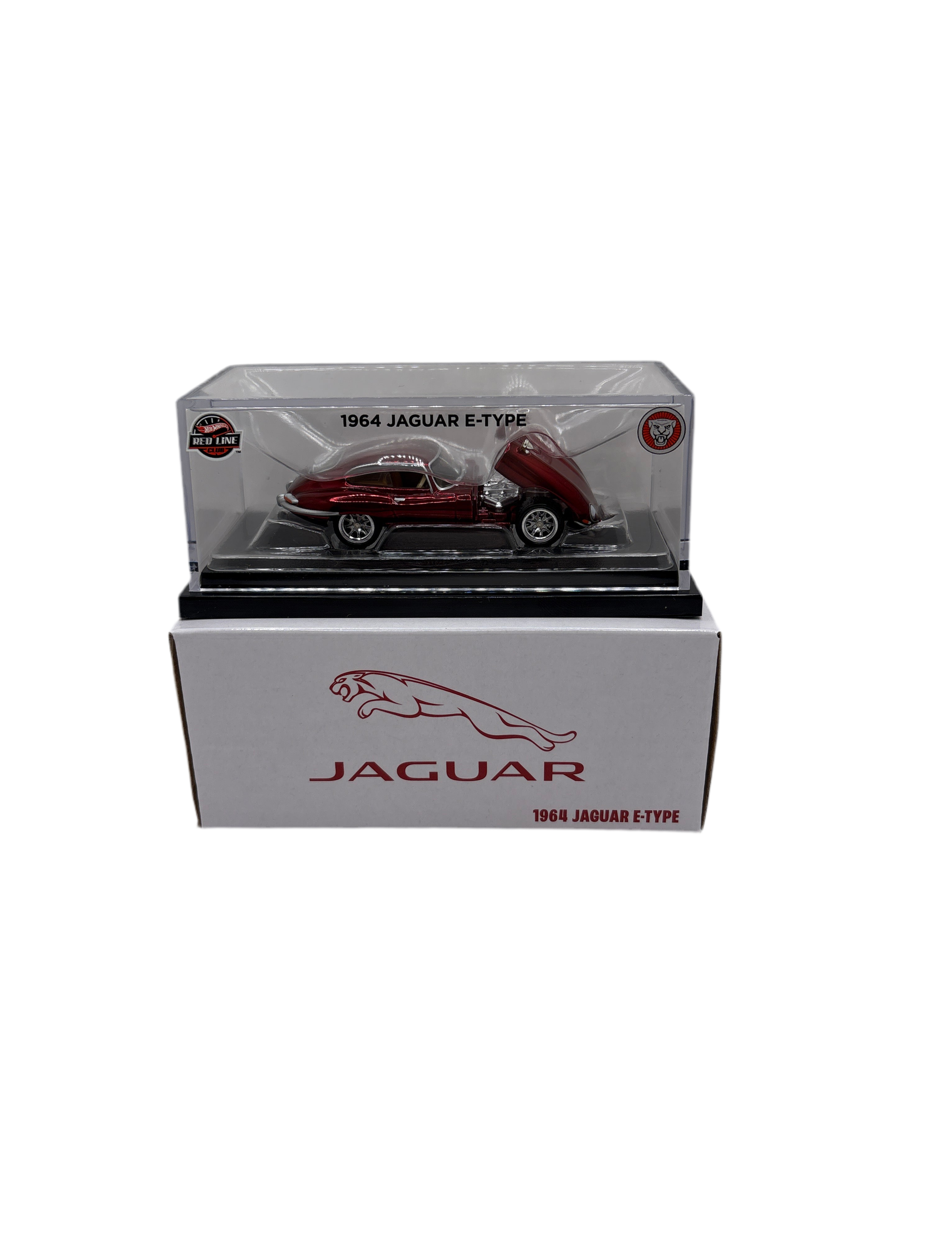 Hot Wheels 1964 Jaguar E-Type Diecast red 2
