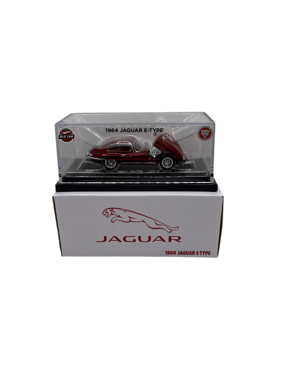 Hot Wheels 1964 Jaguar E-Type Diecast red 2