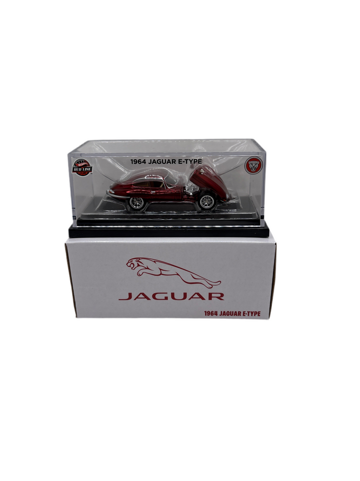 Hot Wheels 1964 Jaguar E-Type Diecast red 2