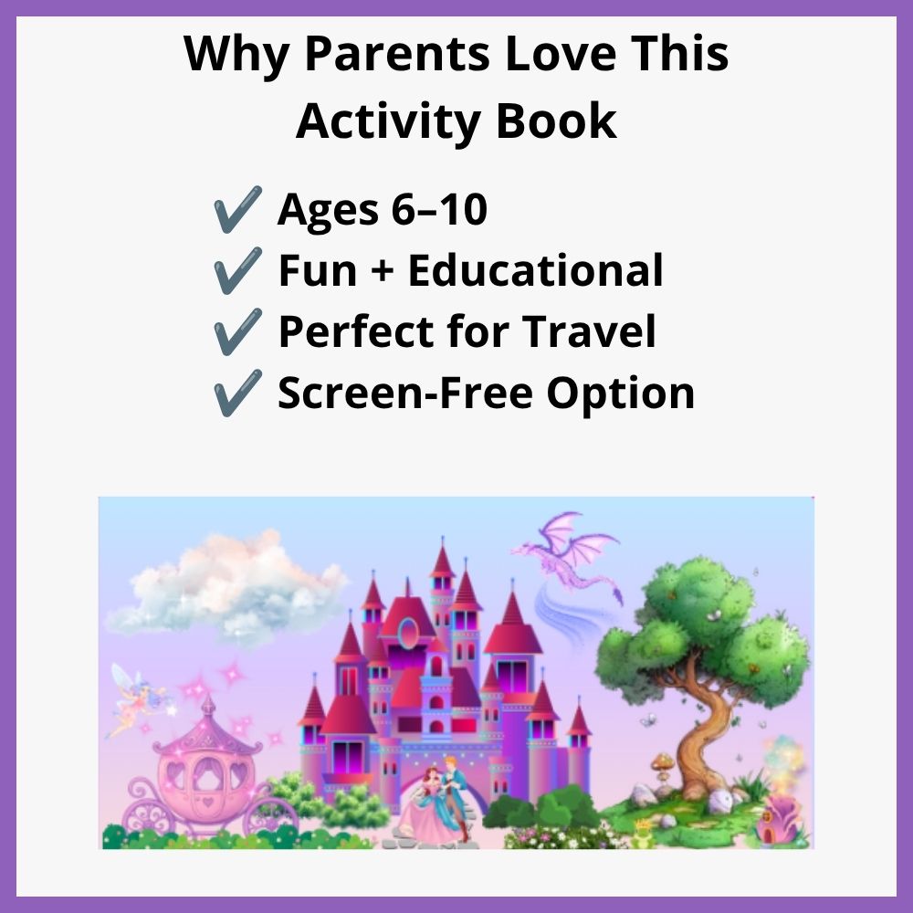 Enchanted Kingdom Learning & Activity Book | Printable PDF for Ages 6–10