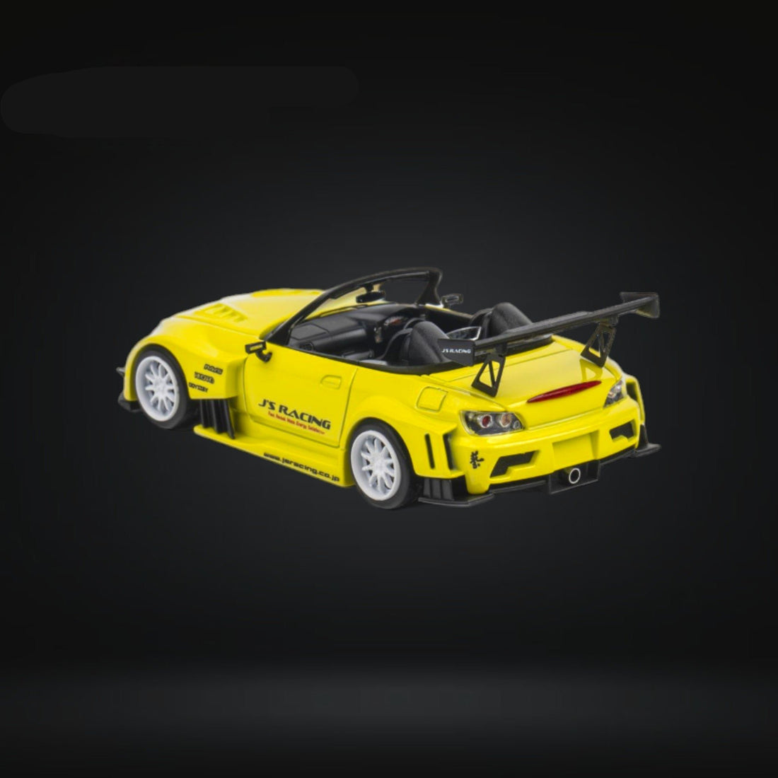 Honda S2000 JS Racing Custom in Indy Yellow Pearl 1:64 by Microturbo - 7