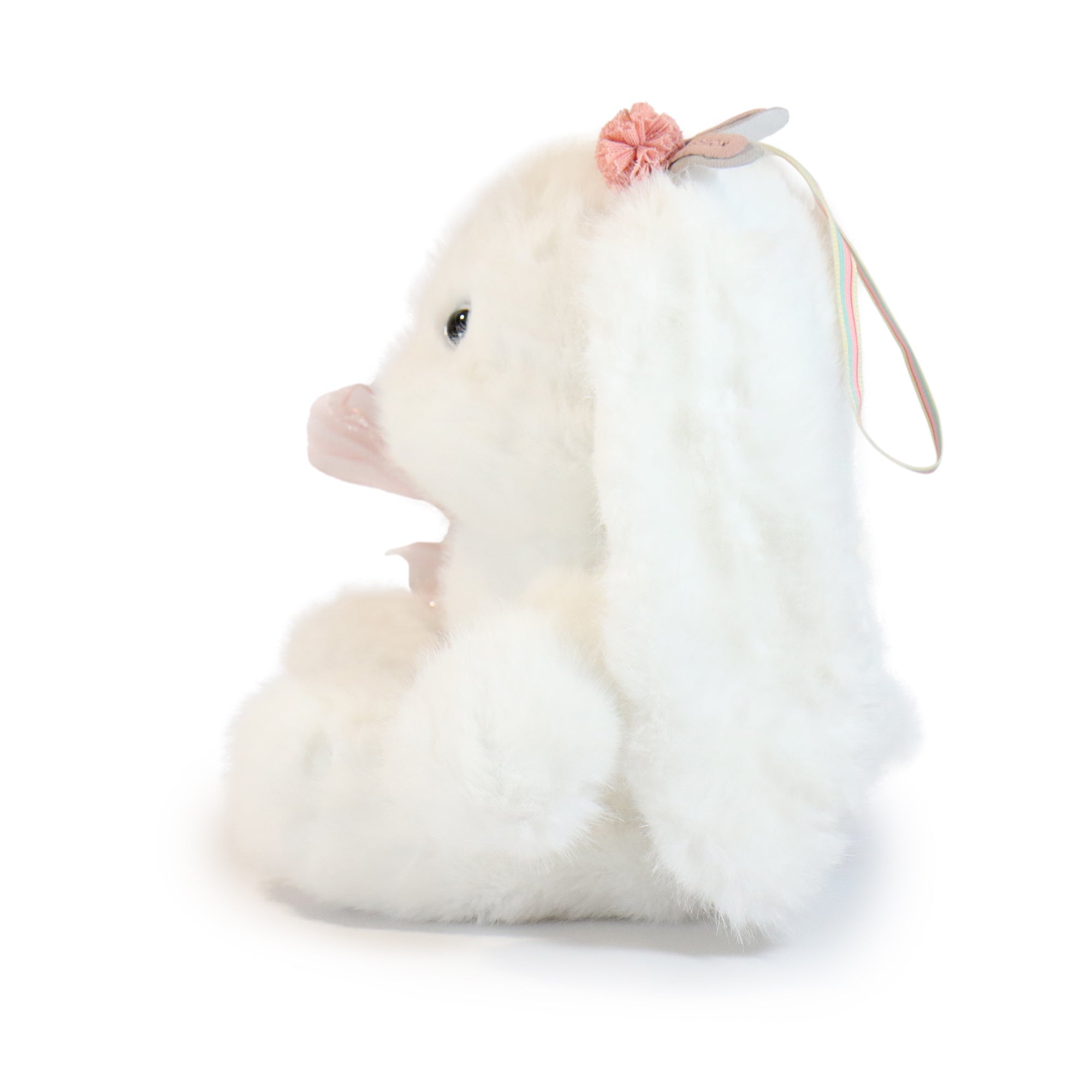 13-inch Wobbles Bunny with Pink Bow