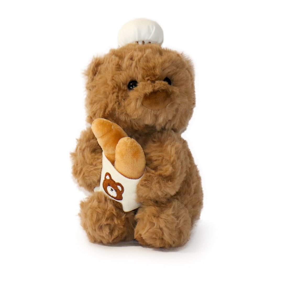 Brown Baker Bear with Bag 9-inch 