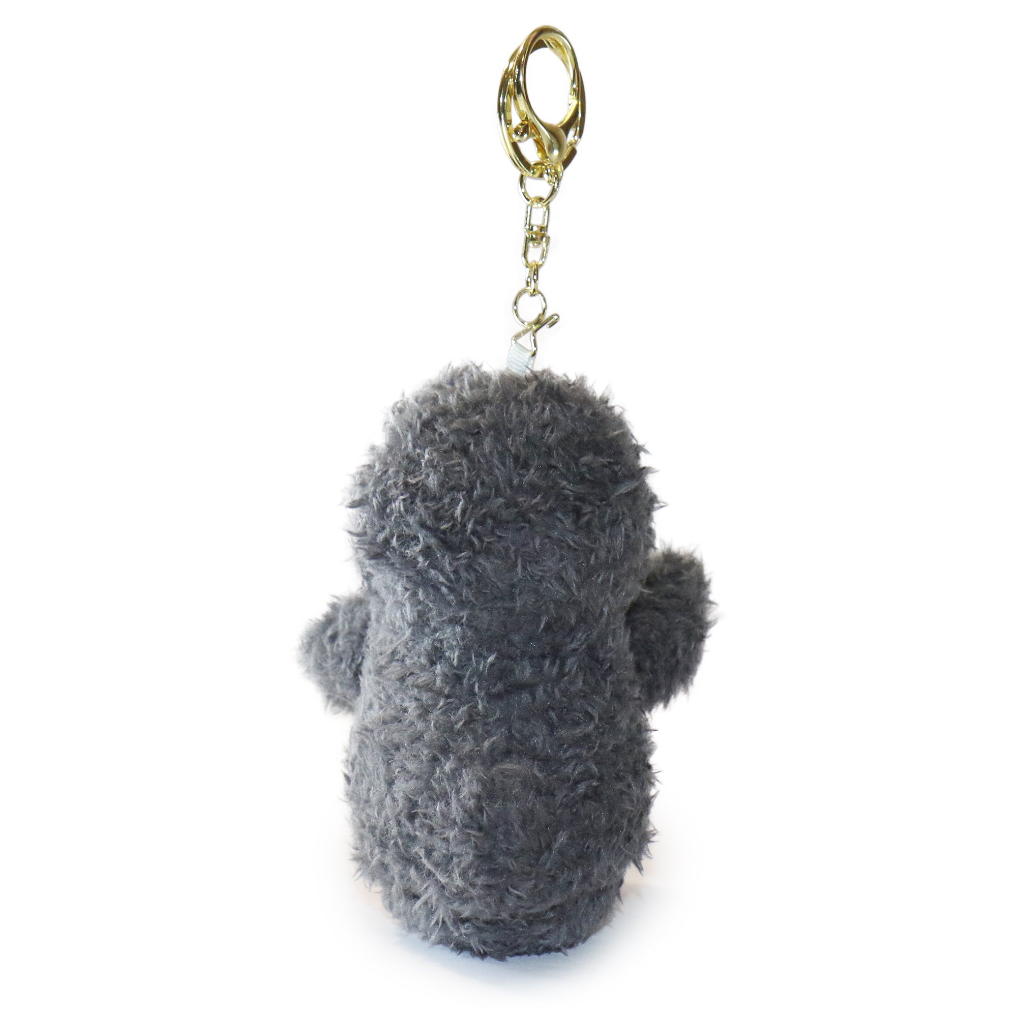 Fritter Penguin white Black Bow and Heart Charm 4-inch  7