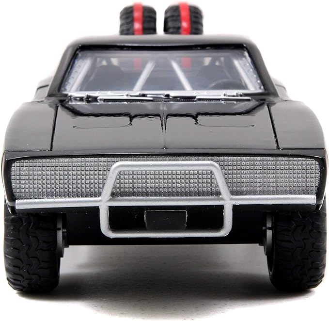 Dodge Charger R/T Off-Road Version (Dom's) (Black) Jada 1:24 – Fast &amp; Furious | 97038 Front View