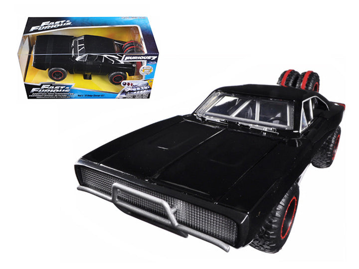 Dodge Charger R/T Off Road Version Dom's 1970 "Fast & Furious 7" Movie 1/24 Diecast Model Car by Jada