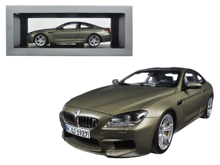 BMW M6 F13M Coupe Frozen Bronze 1/18 Diecast Model Car by Paragon-0