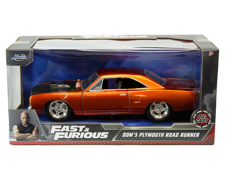 Plymouth Road Runner 1970 (Copper) Dom’s Jada 1:24 – Fast &amp; Furious | 97126