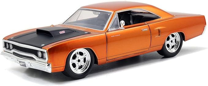 Plymouth Road Runner 1970 (Copper) Dom’s Jada 1:24 – Fast &amp; Furious | 97126 Front and Driver's Side View