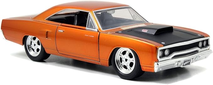 Plymouth Road Runner 1970 (Copper) Dom’s Jada 1:24 – Fast &amp; Furious | 97126 Front and Passenger's Side View