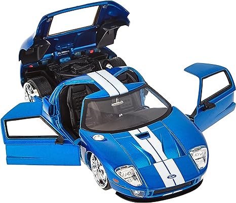 Ford GT 2005 Jada 1:24 – Fast &amp; Furious | 97177 Open Engine View