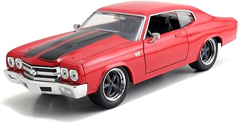 Chevrolet Chevelle SS (Red) – Dom’s 1970 Jada 1:24 - The Fast &amp; Furious | 97193