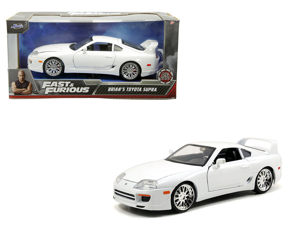 Toyota Supra, White (Brian's) - Jada 1:24 – Fast &amp; Furious | 97375