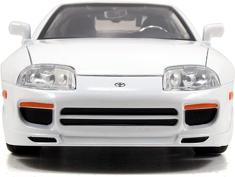 Toyota Supra, White (Brian's) - Jada 1:24 – Fast &amp; Furious | 97375 Front View