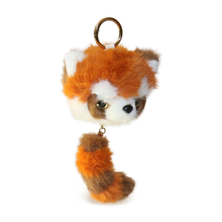 Fox Keychain with Orange and Brown Color 6-inch 