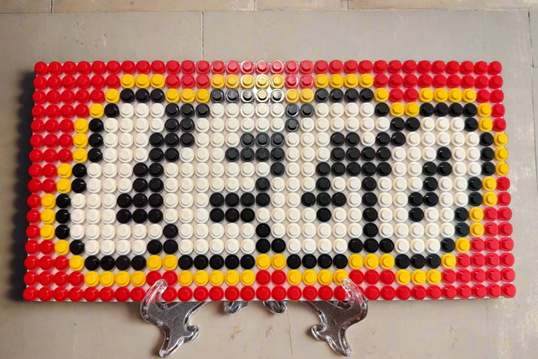 Build-It-Yourself LEGO Logo Sign Kit – 16x32 Studs | Includes Baseplate, Bricks & Instructions 2