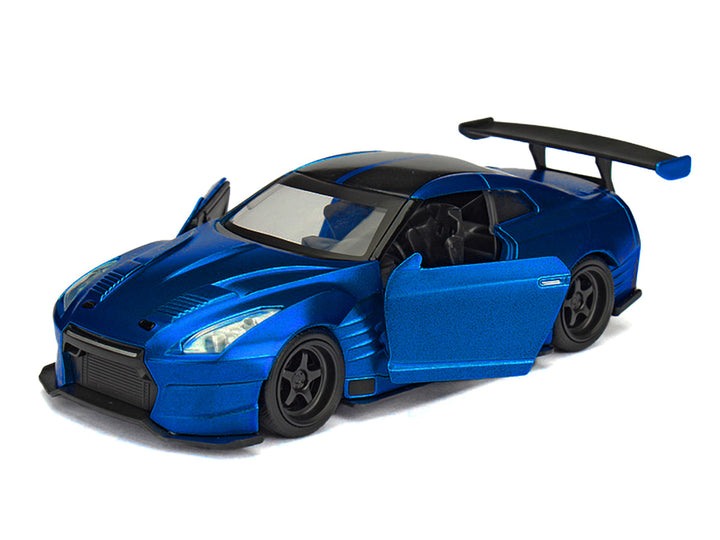 Brian's 2009 Nissan GTR R35 Blue Ben Sopra "Fast & Furious" Movie 1/32 Diecast Model Car  by Jada-1
