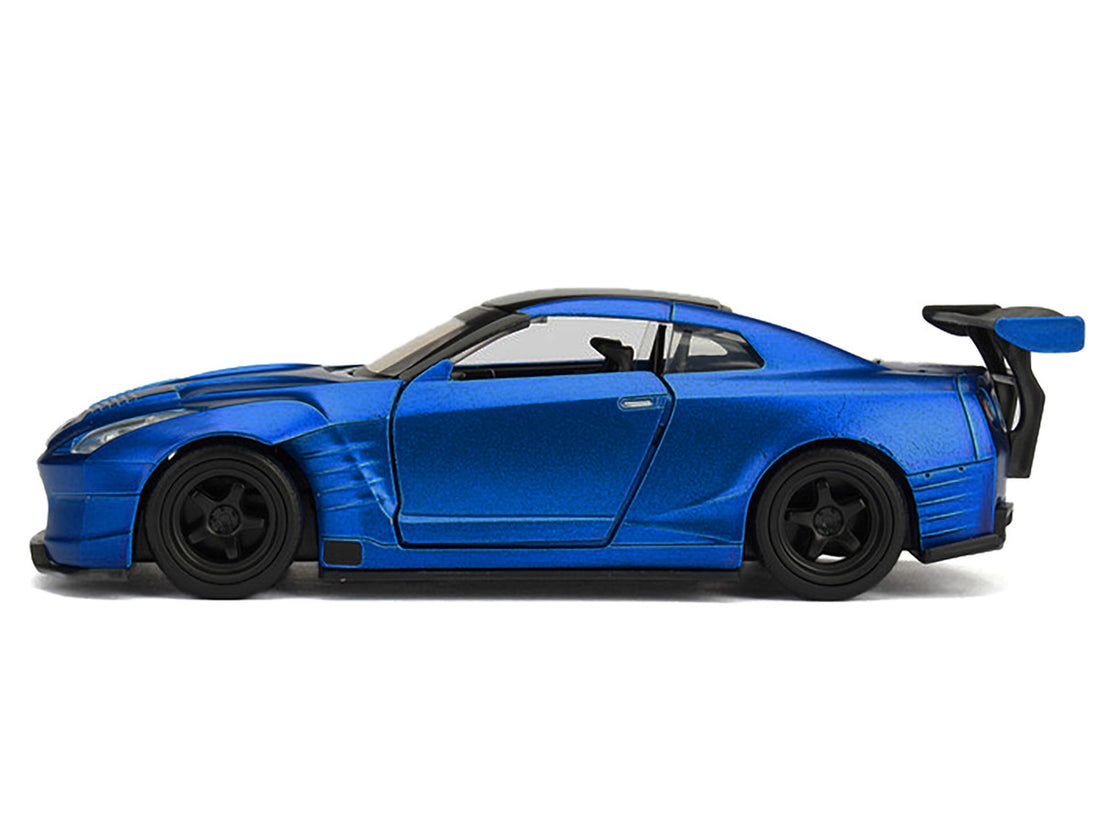 Brian's 2009 Nissan GTR R35 Blue Ben Sopra "Fast & Furious" Movie 1/32 Diecast Model Car  by Jada-0
