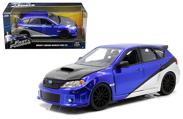 Subaru Impreza WRX STI 2012 – Brian’s Jada 1:24 - Fast &amp; Furious | 99514