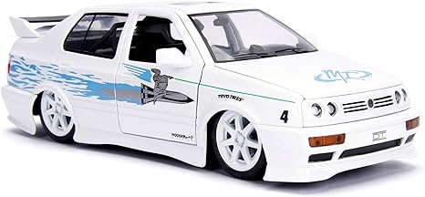 Volkswagen Jetta Jesse’s 2005 Jada 1:24 – The Fast &amp; Furious | 99591 Passenger and Front Side View