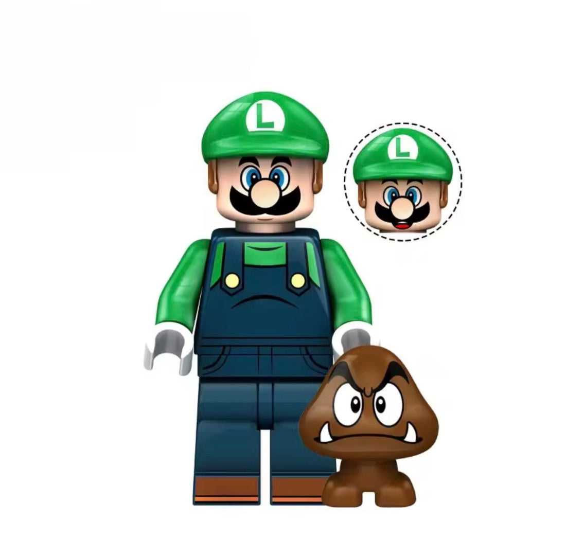 Luigi Minifigure for Lego 2