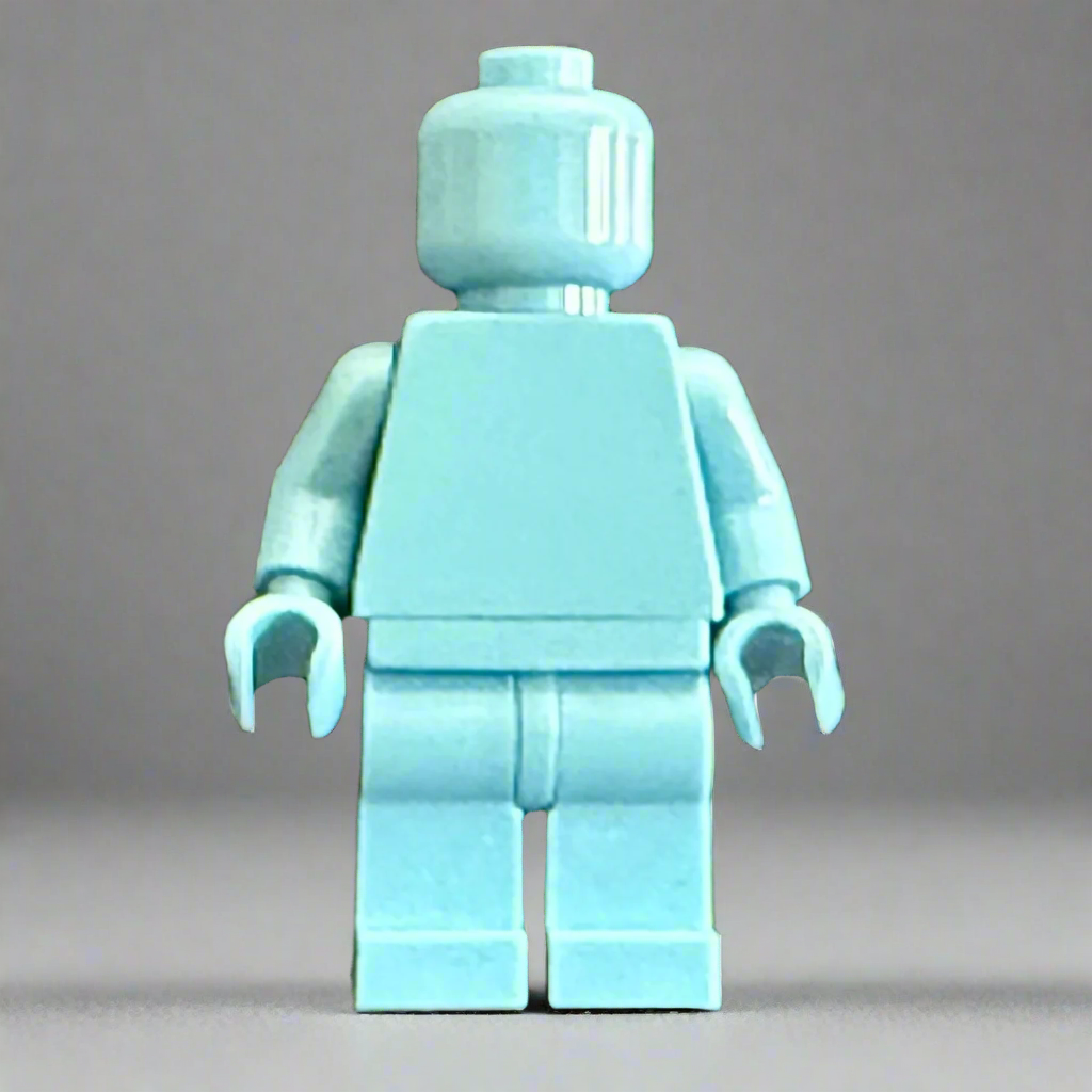 Monochrome Custom Minifigures – 40+ Vibrant Colors! for Lego 10