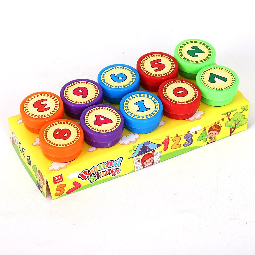 10 Pcs Toy Stamp Set for Kids 7