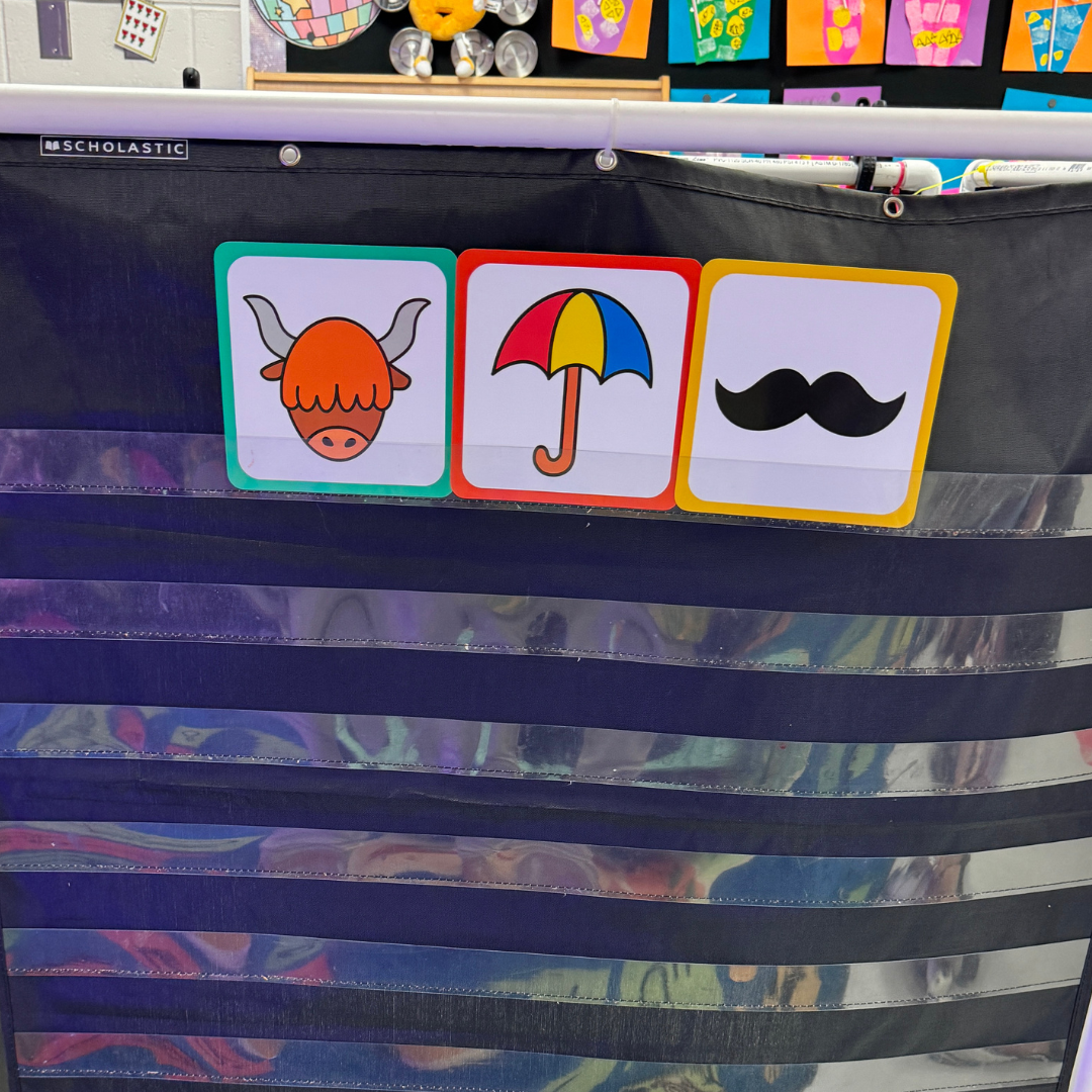 TKS Letters and Sounds Mnemonic Cards Set 6