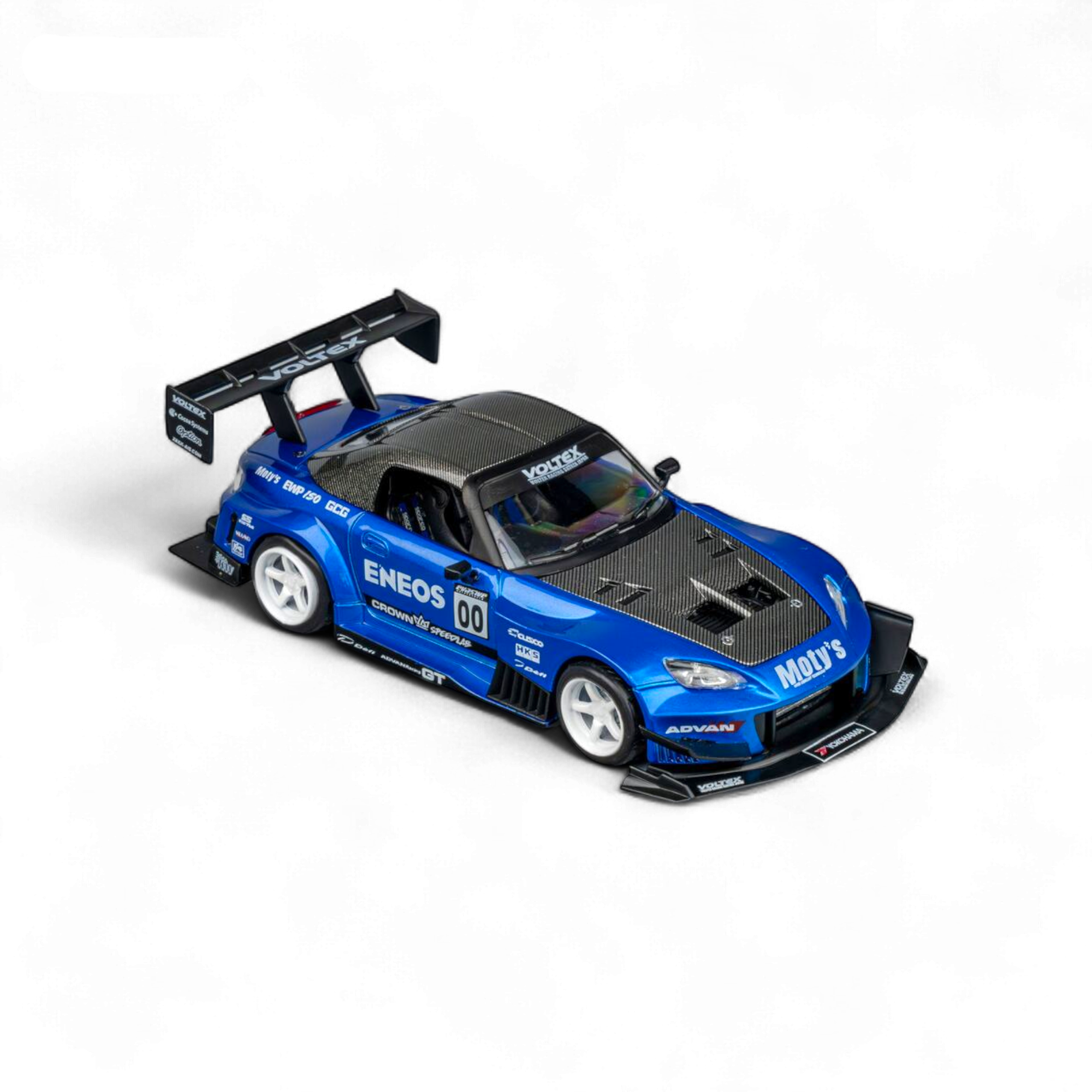 Honda S2000 ENEOS #00 TOP FUEL - Candy Blue 1:64 by MicroTurbo  12
