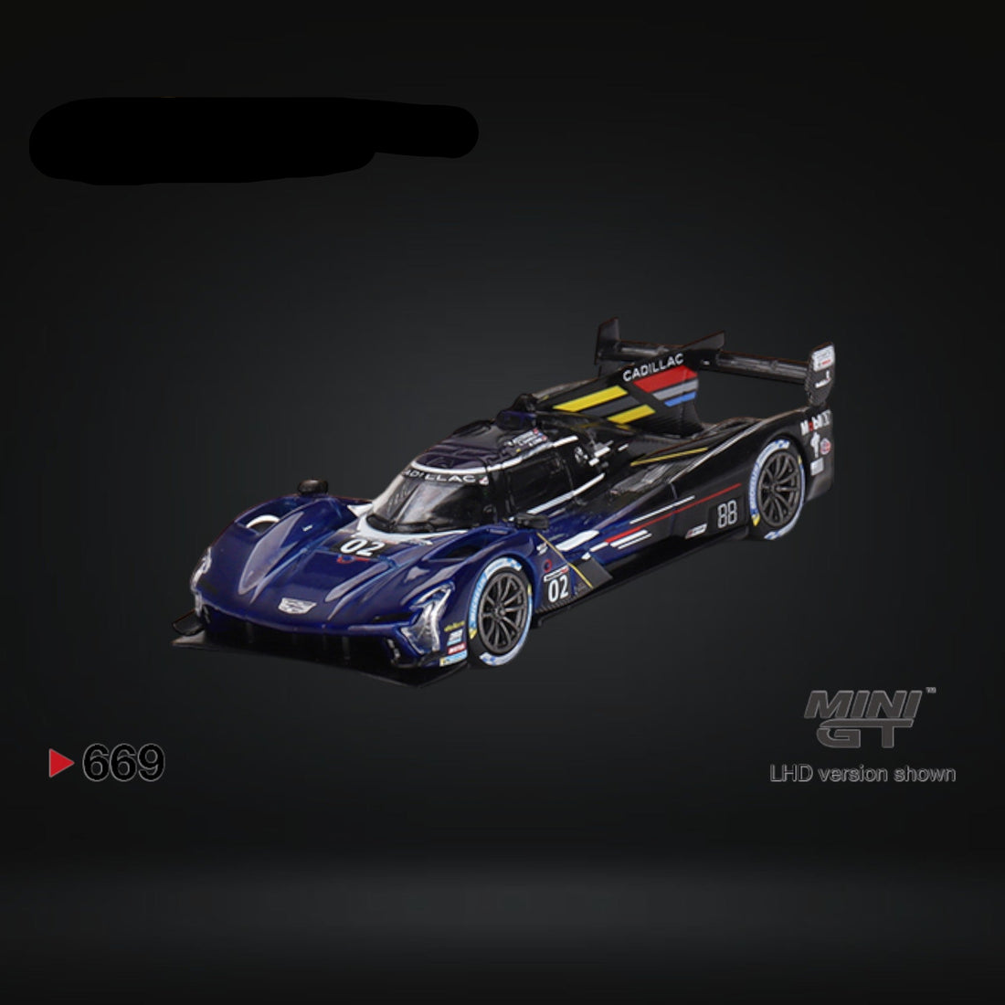 Cadillac V-Series.R #02 2023 IMSA Daytona 24 Hrs 1:64 #669 MGT00669 by Mini-GT