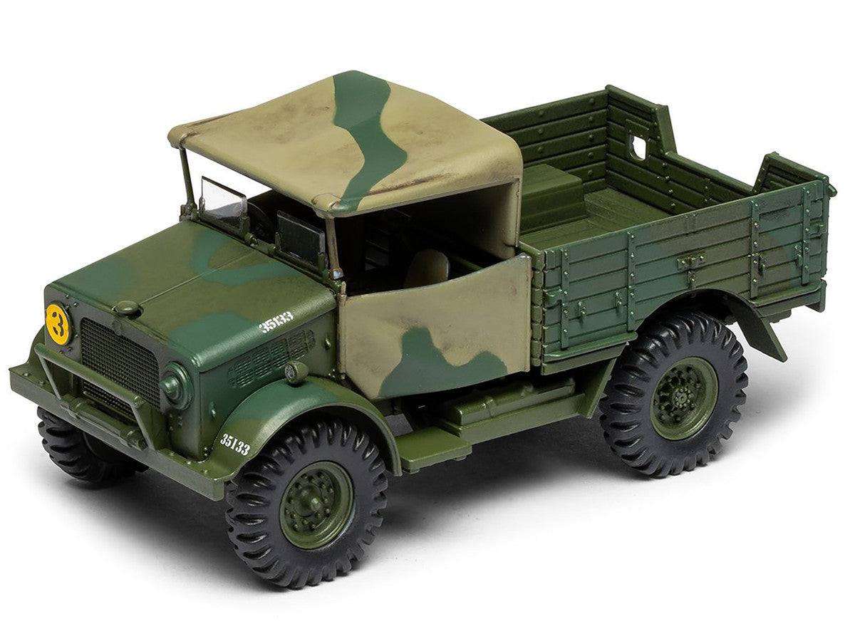 Level 2 Model Kit WWII 15-cwt 4x2 General Service Truck with 2 Scheme Options 1/48 Plastic Model Kit by Airfix-1