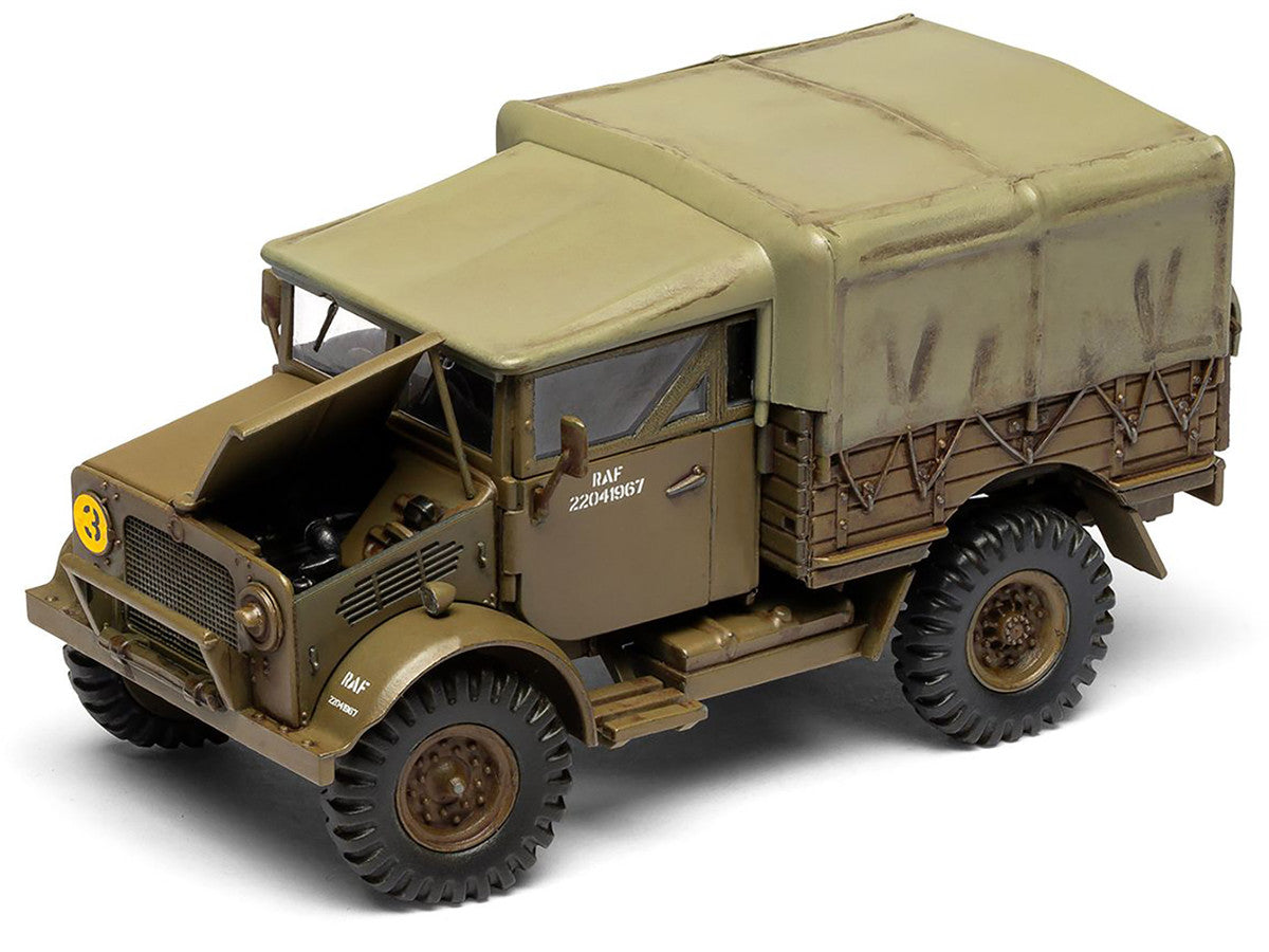 Level 2 Model Kit WWII 15-cwt 4x2 General Service Truck with 2 Scheme Options 1/48 Plastic Model Kit by Airfix-2