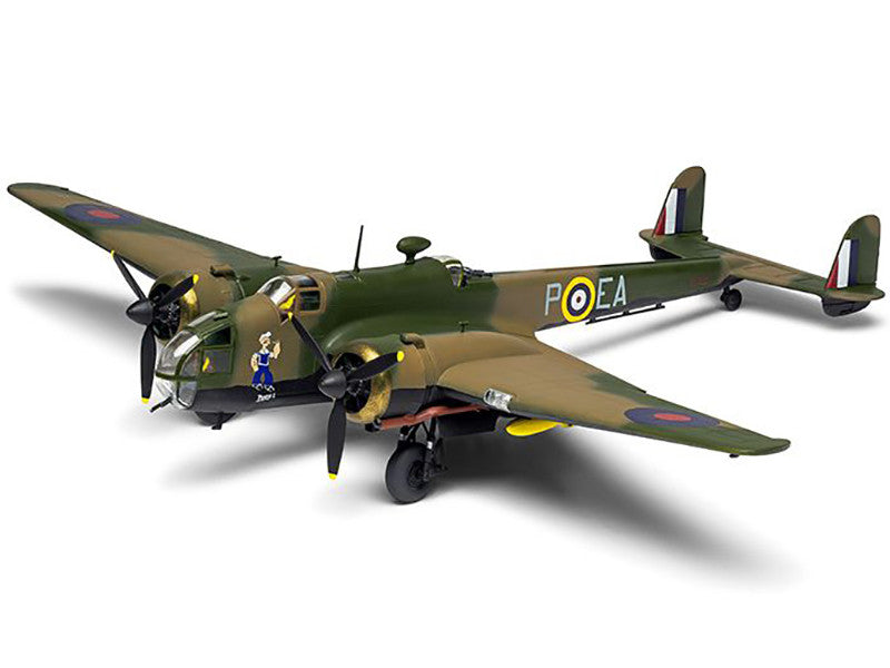 Level 2 Model Kit Handley Page Hampden Bomber Aircraft 1/72 Plastic Model Kit by Airfix-1