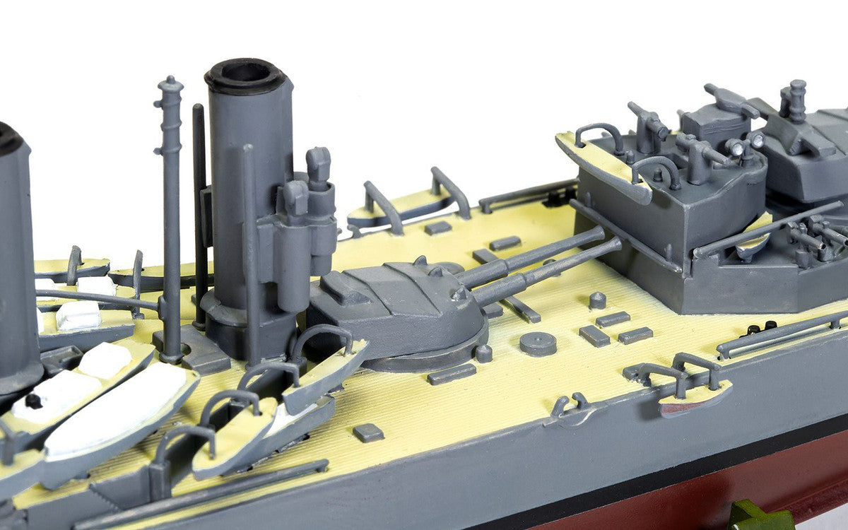 Level 3 Model Kit HMS Iron Duke Frigate "Vintage Classics" Series 1/600 Plastic Model Kit by Airfix-3