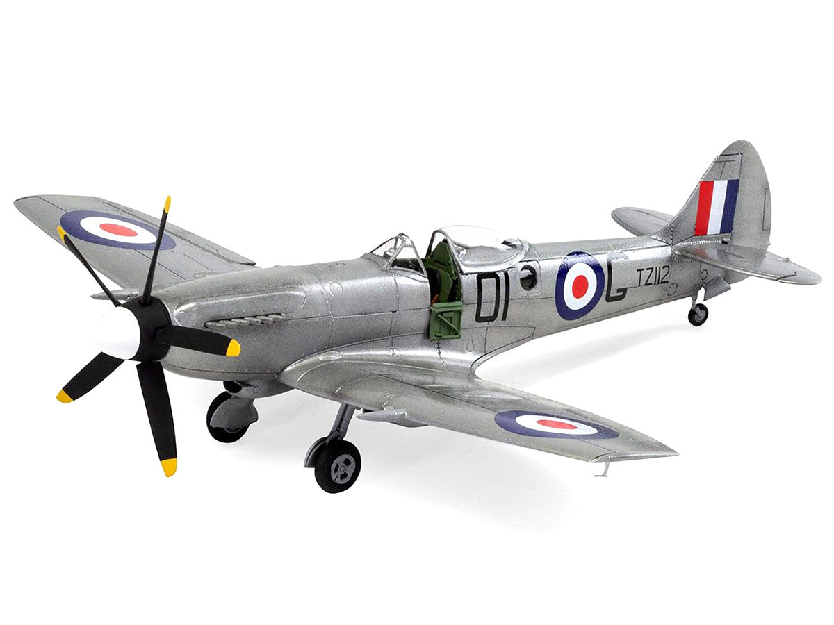 Level 2 Model Kit Supermarine Spitfire FR Mk.XIV Fighter Aircraft with 2 Scheme Options 1/48 Plastic Model Kit by Airfix-4