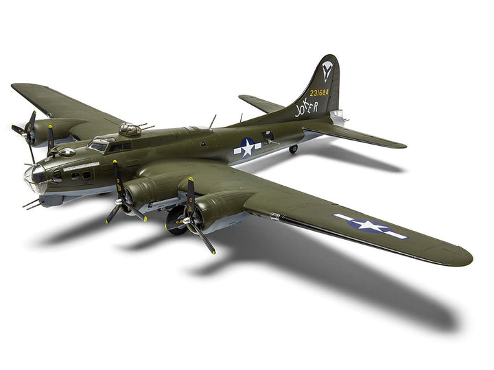 Level 3 Model Kit Boeing B-17G/Fortress Mk.III Aircraft with 2 Scheme Options 1/72 Plastic Model Kit by Airfix-1
