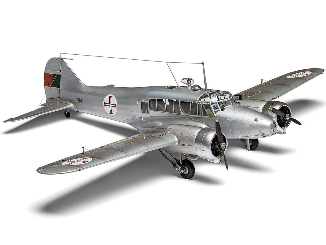 Level 3 Model Kit Avro Anson Mk.I Aircraft with 3 Scheme Options 1/48 Plastic Model Kit by Airfix-3