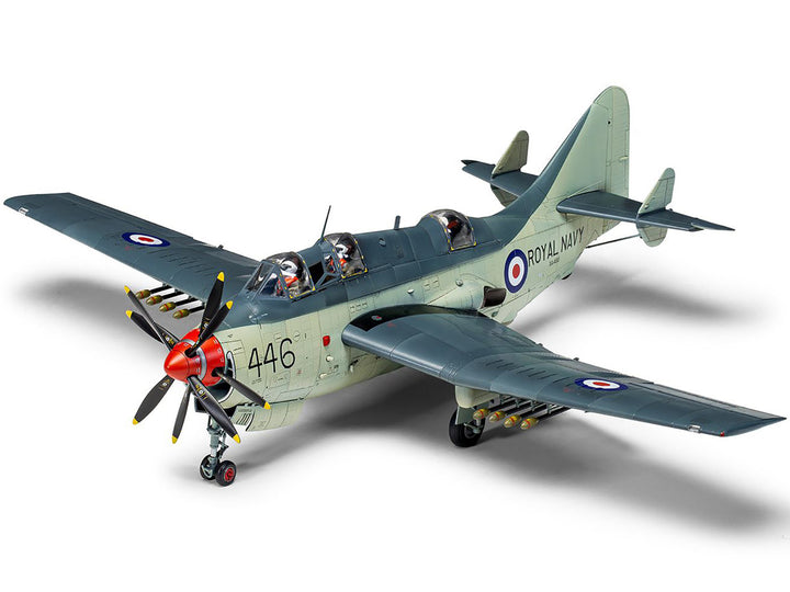 Level 4 Model Kit Fairey Gannet AS.1/AS.4 Aircraft with 3 Scheme Options 1/48 Plastic Model Kit by Airfix-1