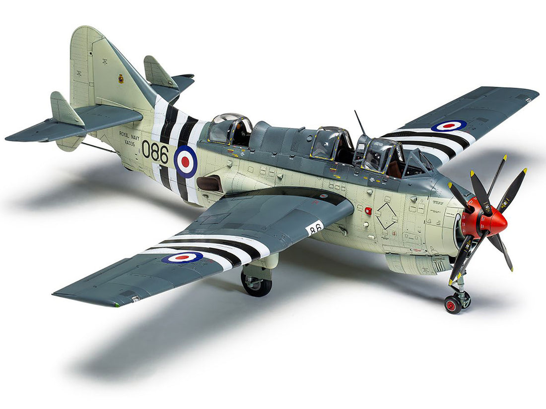 Level 4 Model Kit Fairey Gannet AS.1/AS.4 Aircraft with 3 Scheme Options 1/48 Plastic Model Kit by Airfix-3