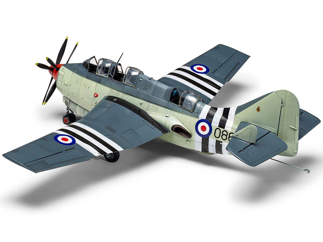 Level 4 Model Kit Fairey Gannet AS.1/AS.4 Aircraft with 3 Scheme Options 1/48 Plastic Model Kit by Airfix-4