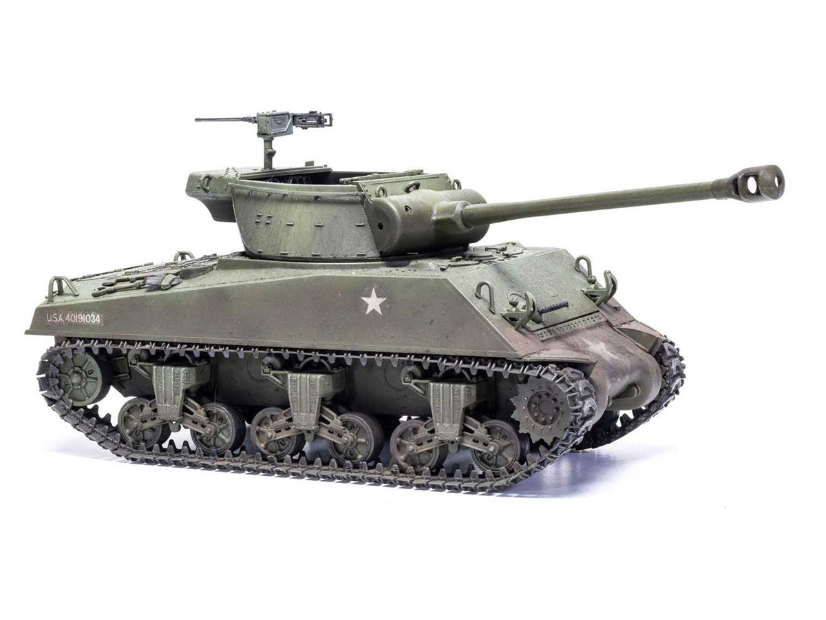 Level 3 Model Kit M36B1 Gun Motor Carriage (GMC) Tank Destroyer with 2 Scheme Options 1/35 Plastic Model Kit by Airfix-1