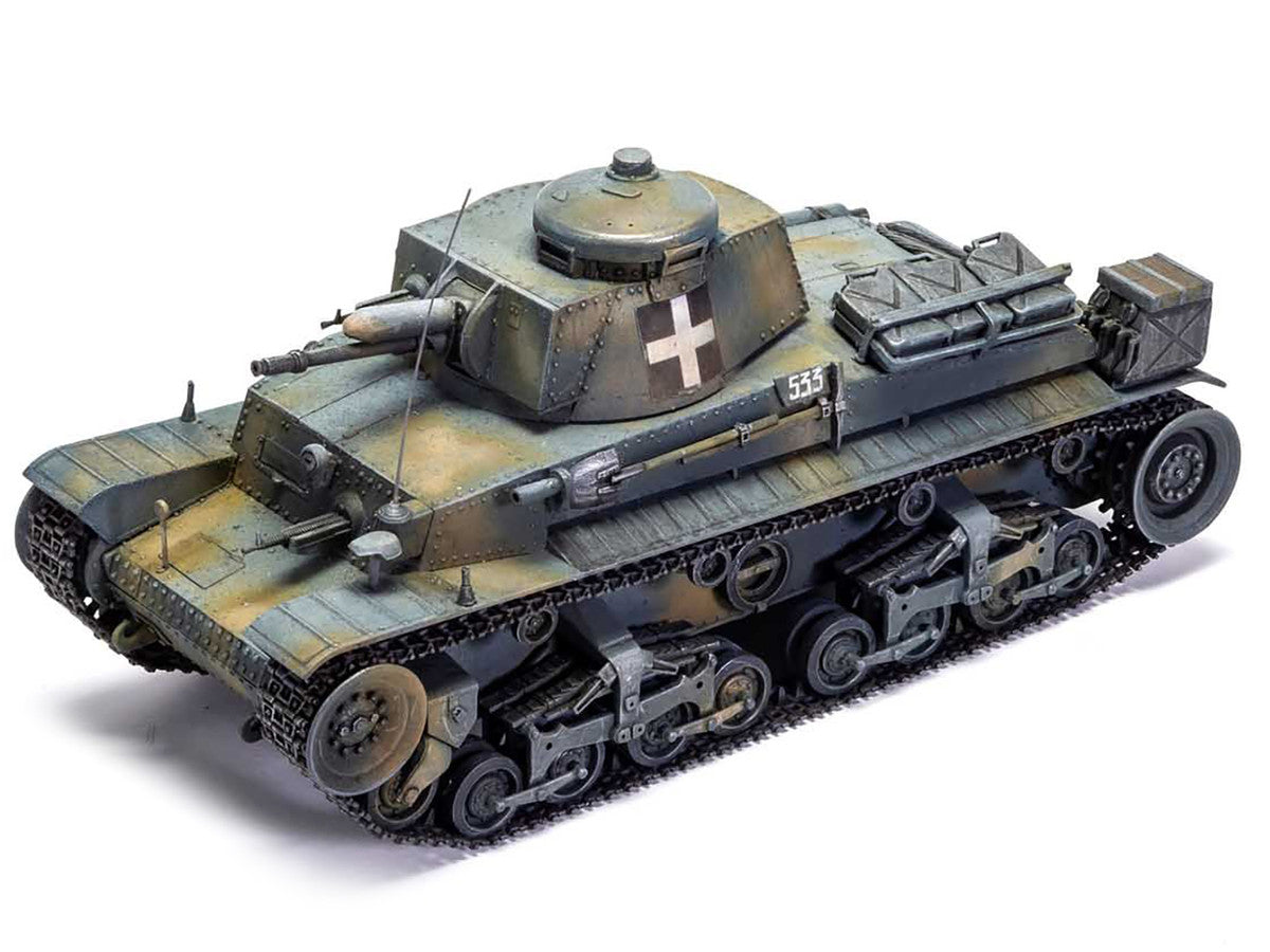 Level 2 Model Kit German Pz.Kpfw.35(t) Light Tank with 2 Scheme Options 1/35 Plastic Model Kit by Airfix-3
