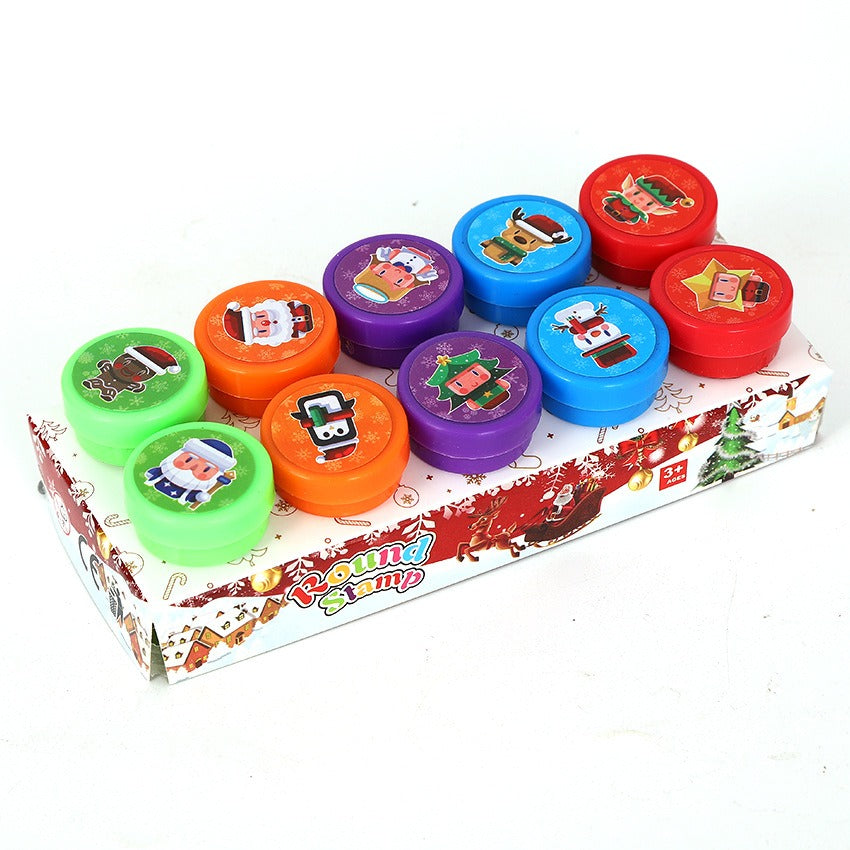 10 Pcs Toy Stamp Set for Kids 17