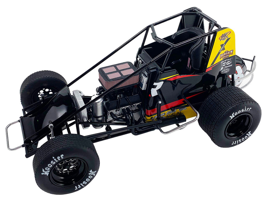 Winged Sprint Car #8 Cory Eliason "Commercial Edge" RSR "High Limit Sprint Car Series" (2024) 1/18 Diecast Model Car by ACME-1