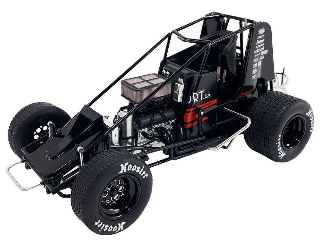 Winged Sprint Car #15H Sam Hafertepe Jr. "True North .Bet" Hill's Racing "World of Outlaws" (2024) 1/18 Diecast Model Car by ACME-0