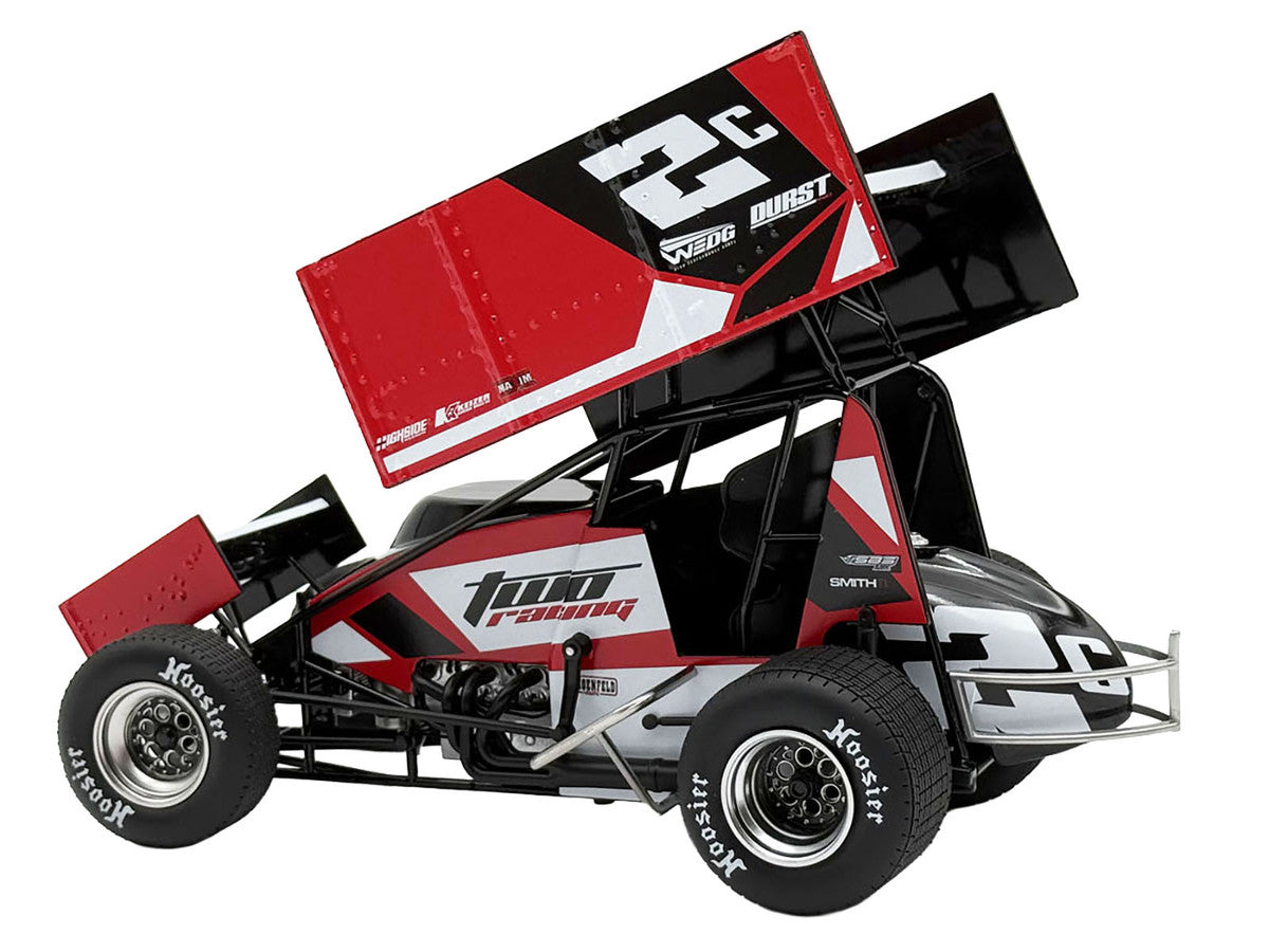 Winged Sprint Car #2C Cole Macedo "Two C Racing" (2025) 1/18 Diecast M ...