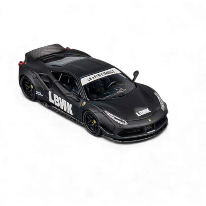 CM Model Ferrari 488 LB Works Black 1:64 2